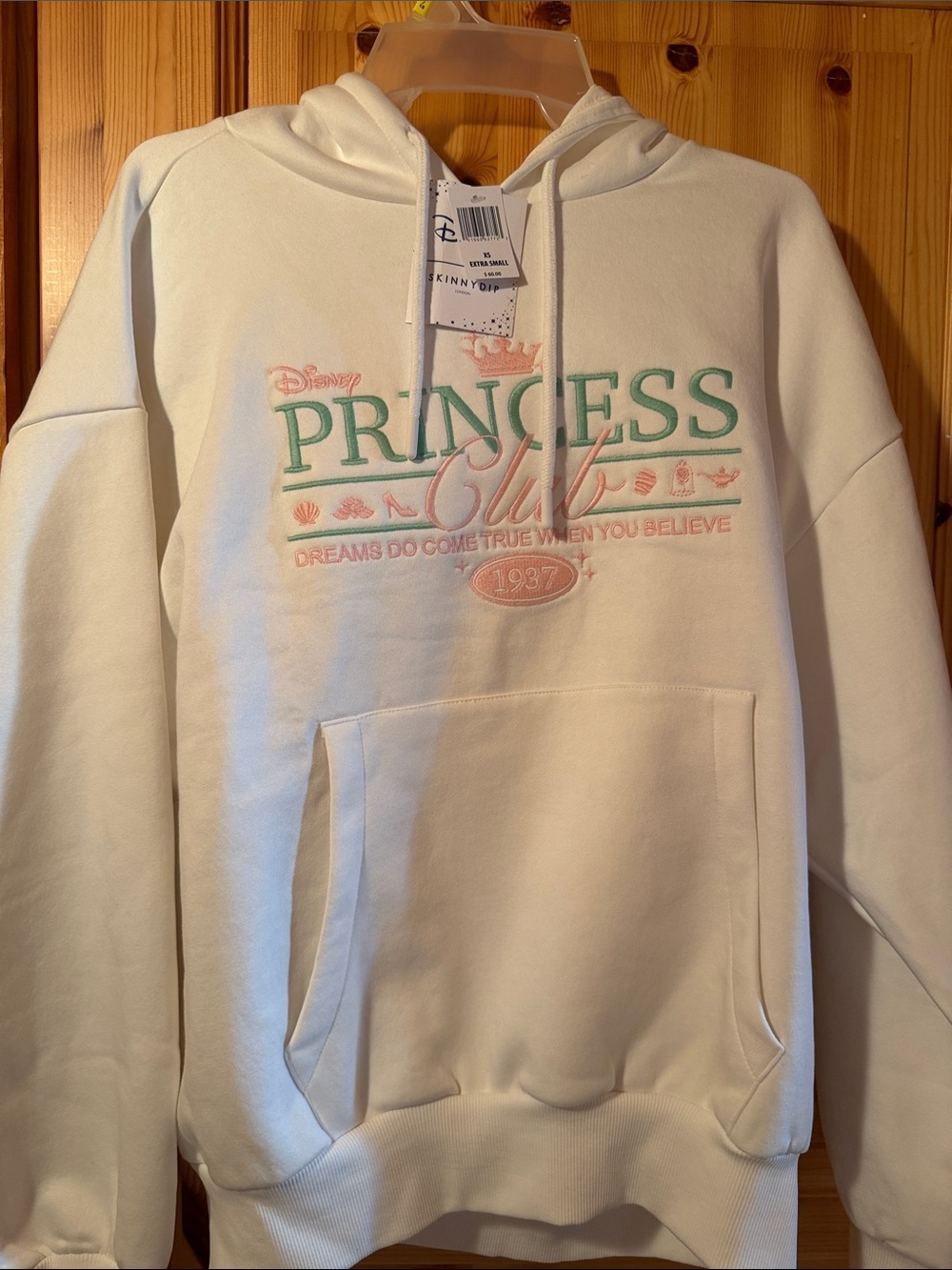 Disney Princess Club Cream Pullover Hoodie